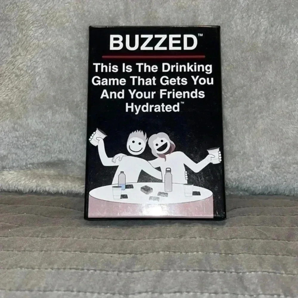 BUZZED drinking card game